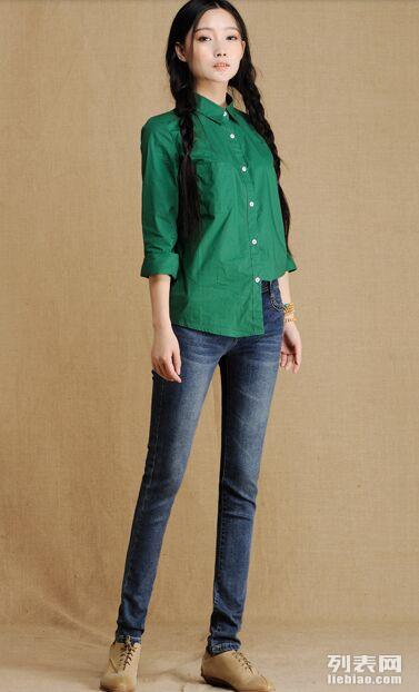 春夏特價爆款小腳女牛仔褲，廣州廠家直供百搭時尚